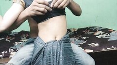 De rondborstige Indiase milf maakt zelfgemaakte porno met haar schoonzoon Thumb